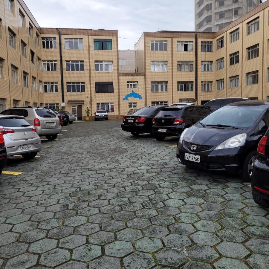 Kitnet Frente Pro Mar Em Vila Caicara, Portaria 24 Hs E Wifi Praia Grande  Bagian luar foto