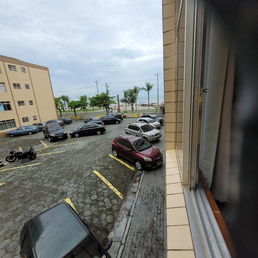 Kitnet Frente Pro Mar Em Vila Caicara, Portaria 24 Hs E Wifi Praia Grande  Bagian luar foto